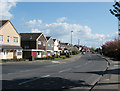 Broadway at the junction of Swiftsure Crescent