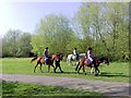 Riders at Great Linford