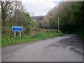 Sign at Cwmmiles, Login