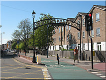 TQ1869 : Cycleway on Old London Road by Stephen Craven