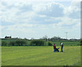 2009 : Airfield workers near Heywood Farm