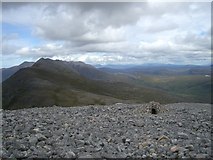NH0674 : Rock shelter on northeast ridge of Sgurr Ban by Alistair Nixon
