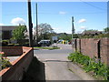 View from Summersfield Terrace out onto Hillbrow Road