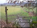 Footpath to Intake Lane from road to Haddon