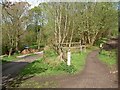 A junction off the Trans Pennine Trail to Thurlstone