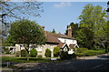 Old cottages opposite Shrubland Park