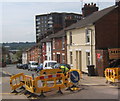 Looking down Cumberland Street