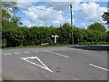 Junction between Trout Lane and Two Mile Ash Road