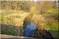 Dean Water looking upstream near Bridgend, Glamis