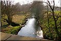 View of Dean Water looking downstream near Bridgend, Glamis