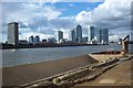 Docks near Canary Wharf