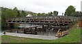 Banavie railway swing bridge