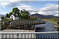 Banavie railway swing bridge - swinging