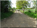 Long driveway to Palmers Barn