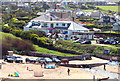 Trevone beach front and cafe