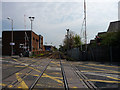 From Chichester Station, looking east