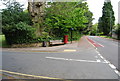 Postbox at the junction of Carlton Rd & Calverley Park Garden