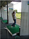 SZ1394 : Bournemouth : Iford Golf Centre - Driving Range by Lewis Clarke