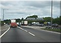 End of the M5 Motorway, Joining The M6 at Junction 8