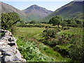 NY1807 : Great Gable from the head of Wast Water by Kenneth Yarham