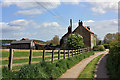 SE7466 : High Farm Cottages, Firby by Peter Church