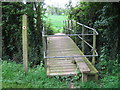 Footbridge on Stour Valley Walk