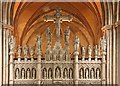 St John the Baptist Church, Holland Road, London W14 - Rood screen