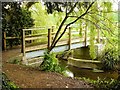 Kingston on Soar footbridge over Kingston Brook