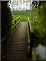 Kingston on Soar footbridge over Kingston Brook