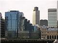 TQ3380 : City Buildings from Queen's Walk SE1 by Robin Sones