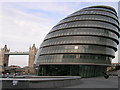 TQ3380 : City Hall and Tower Bridge, Queen's Walk SE1 by Robin Sones