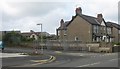 Bicycle sheds at the Caernarfon Criminal Justice Centre