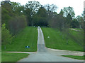 Entrance drive to Larmer Tree Gardens