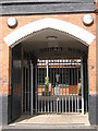 Entrance to The Brolly Works, Apartments