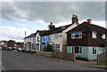 A row of houses, Station Rd