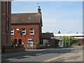 Terraced houses at end of Albert Road