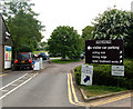 Draycote Water carpark entrance