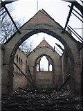 SJ3665 : The destruction of St Matthew’s Saltney Ferry #7 - The nave and chancel by John S Turner