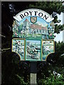 Boyton Village Sign