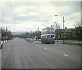 Bradford Trolleybus nearing Thornton