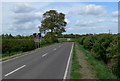 Bosworth  Lane approaching Barlestone Road junction