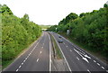 A21, Pembury by-pass looking SE from the A264