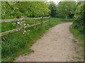 Path at Toton to the Railway sidings and Long Eaton