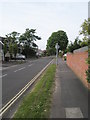 Looking northwards up St Leonard