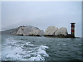 SZ2884 : Goose Rock and The Needles by Nick Chipchase