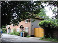 Old cottages by Holywell park