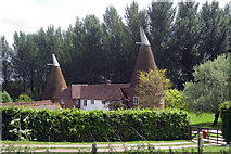 TQ6352 : Adams Well Oast, Forge Lane, West Peckham, Kent by Oast House Archive