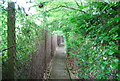 Footpath by the Priory Works