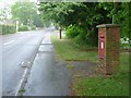 Holbury: postbox № SO45 647, Rollestone Road
