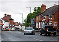 Approaching Market Hill from Coventry Road, Southam